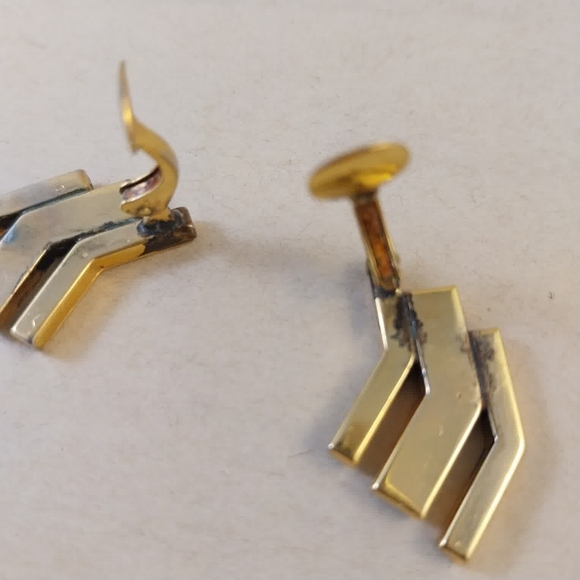 Art Deco Vintage Sheiber&Hiller DoSo Mather Of Pearl Necklace and Earring Set - Picture 12 of 16